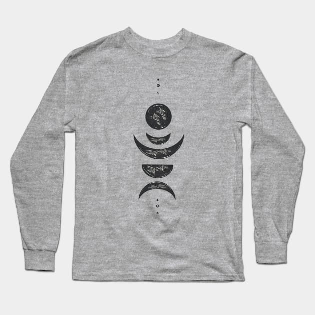 Luna Soul Series 12 Long Sleeve T-Shirt by studioaartanddesign